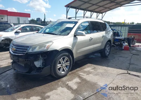 2015 Chevrolet Traverse 1Lt из США, поврежденный, VIN 1GNKRGKD2FJ181409